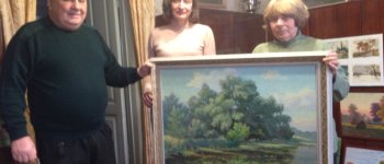 Подарували музею картину